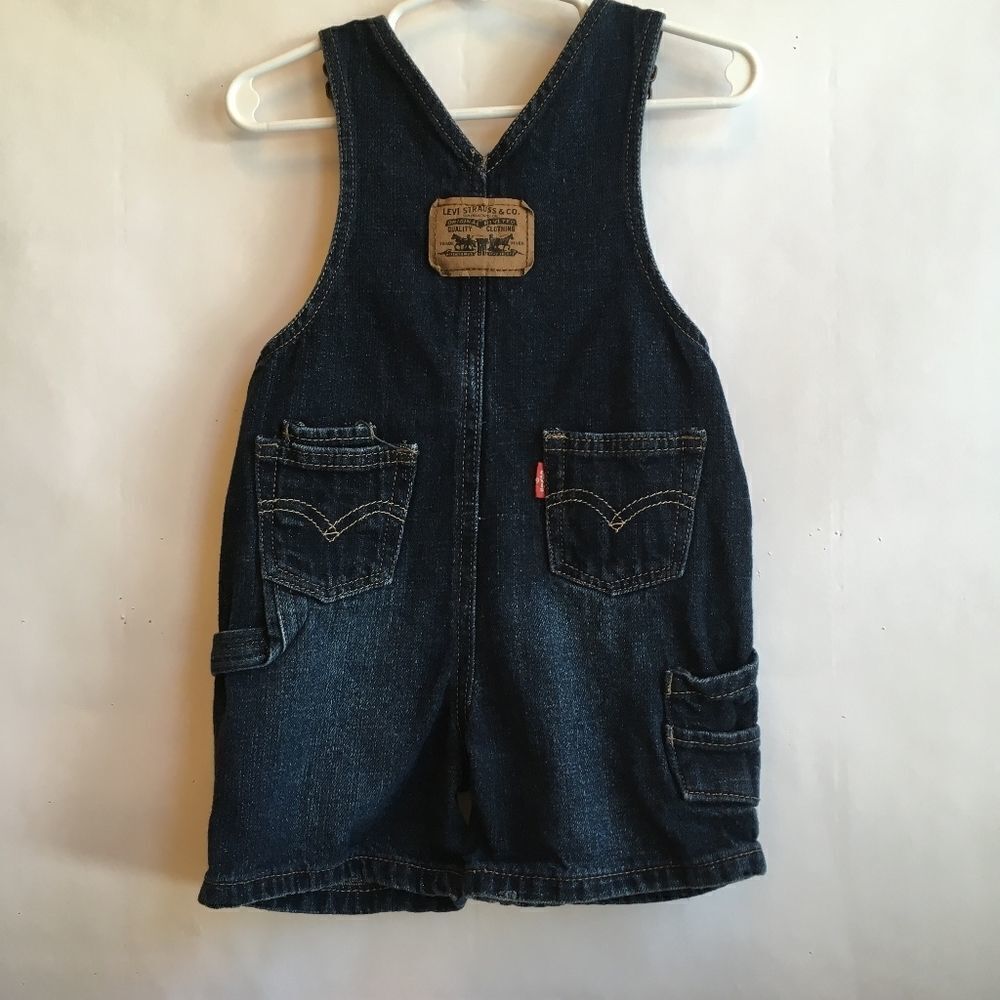 LEVI STRAUSS DENIM SHORTALLS‎ - Picture 5 of 6